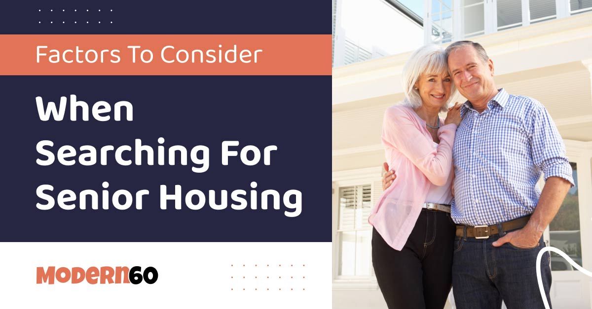 Things to consider while searching for senior housing
