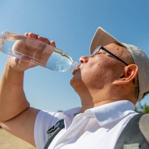 Drink plenty of water