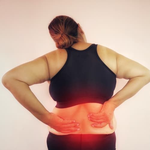 Being overweight can cause chronic inflammation