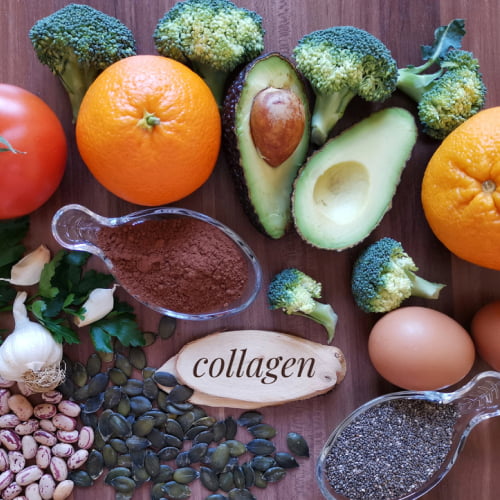 Collagen rich food