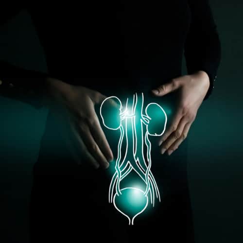 Less frequent urination in elderly