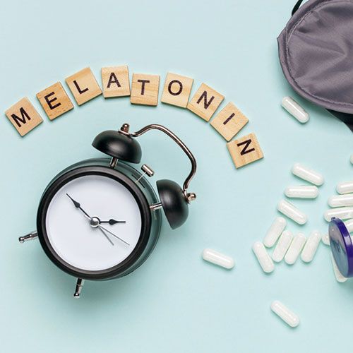 Melatonin blocks and tablets