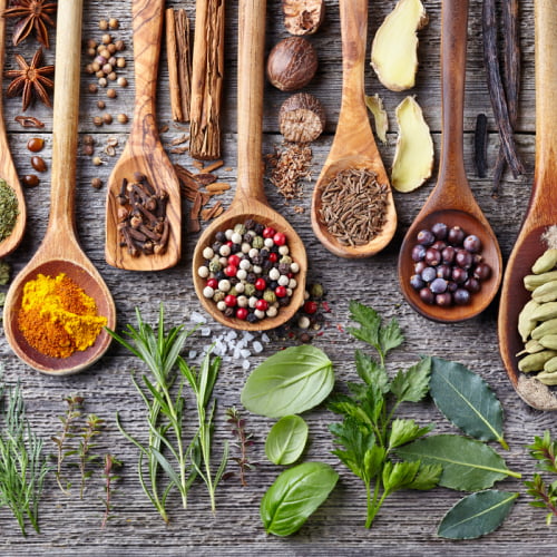 Spices and herbs