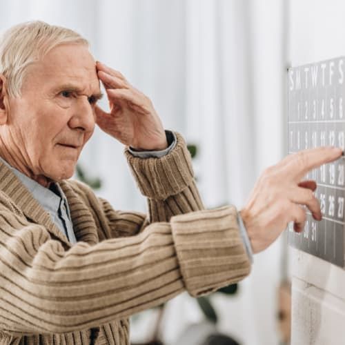 Cognitive problems in elderly