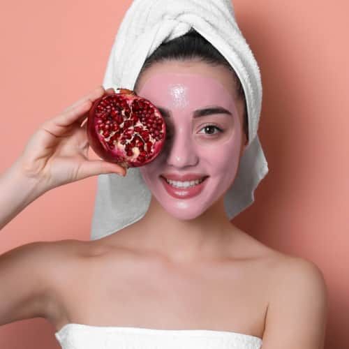 Pomegranate for skincare