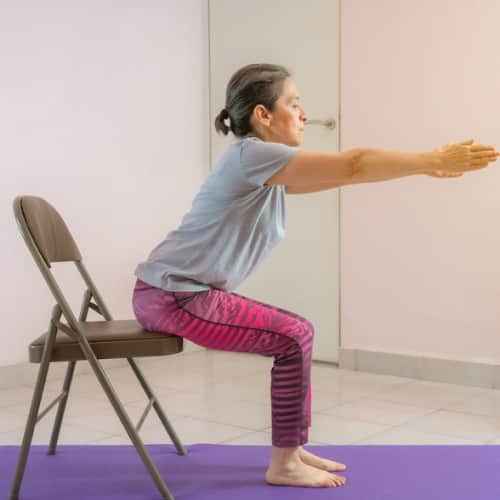 Chair yoga