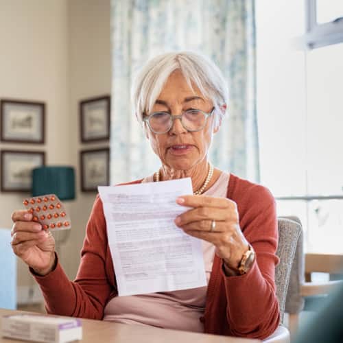 Check for side effects of prescriptions