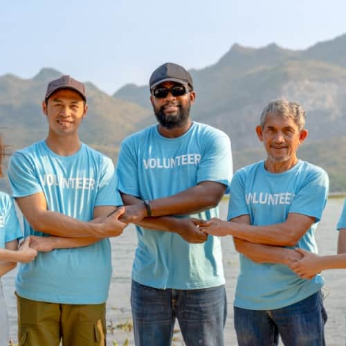 Engage in volunteer work