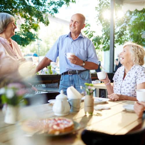 Get together at Alumni events 