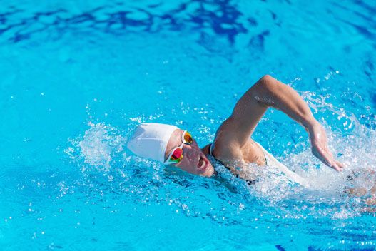 Freestyle swimming