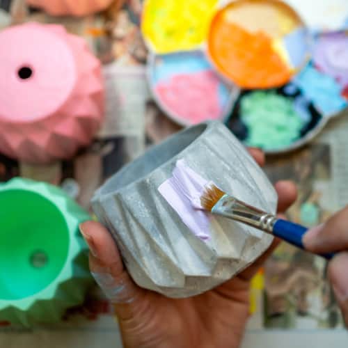 Painting Planters