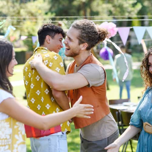 Reconnect with old friends