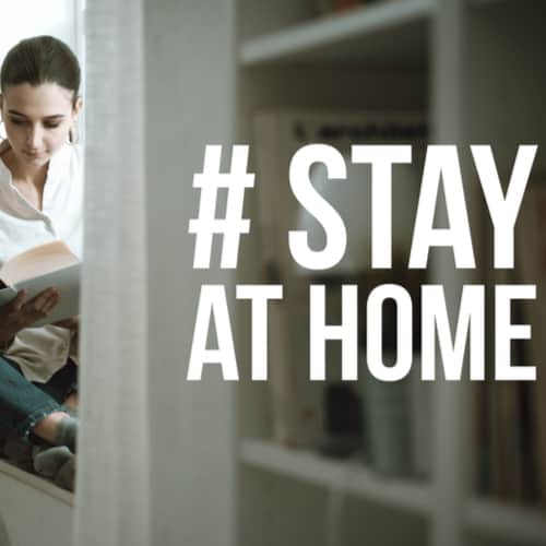 Stay indoors as much as possible