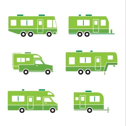 Representation of different type of RVs