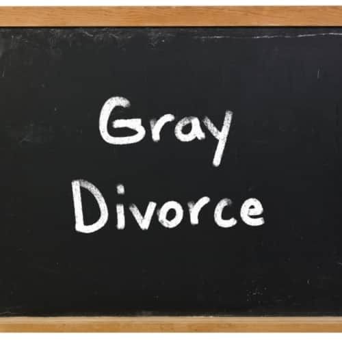  Gray Divorce written on board