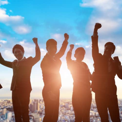 A sense of accomplishment