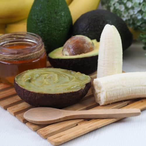 Banana and rose water