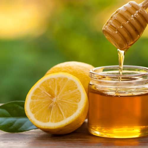 Lemon and honey 