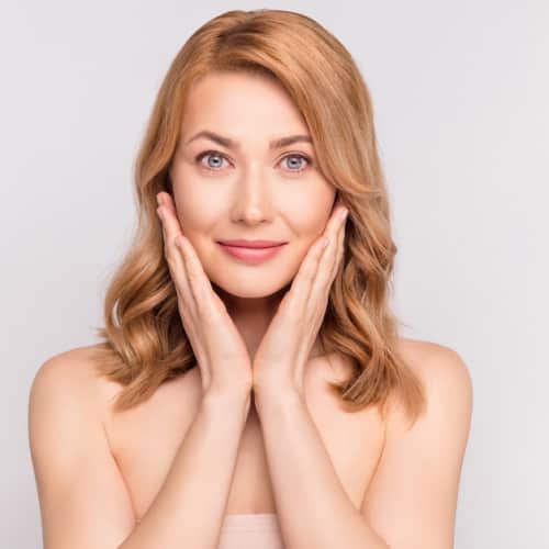 Pick shades that help soften lines and