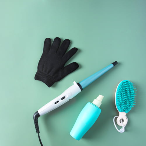 Use heat styling with caution