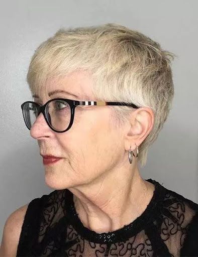 Factors to consider when choosing a short hairstyle with glasses
