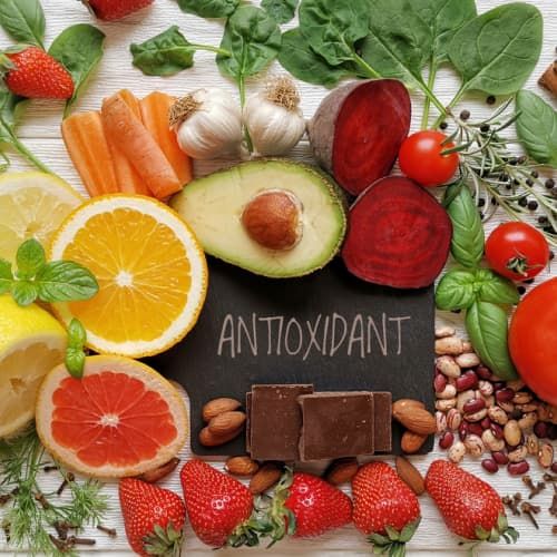 Antioxidants for skin
