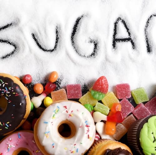 Food with high sugar levels