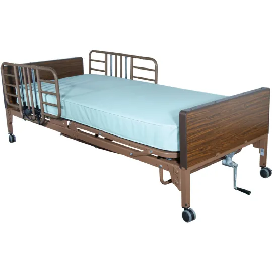 Half-length bed rails