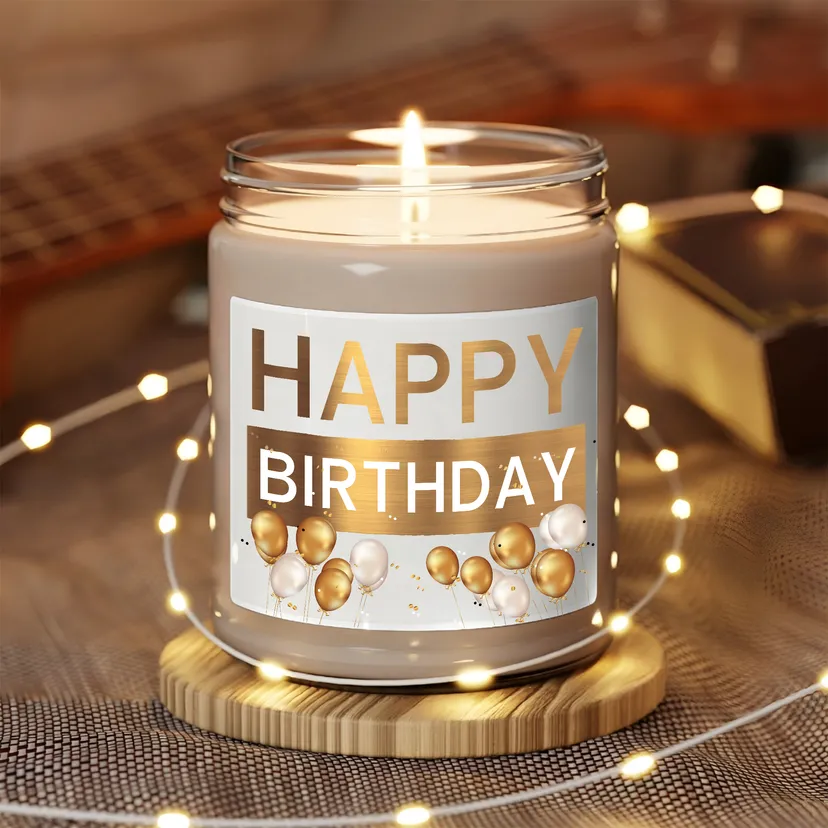 Personalized Scented Candle For Mom’s Birthday