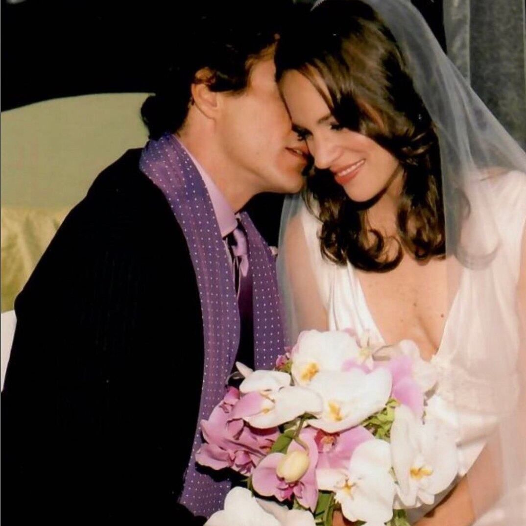 Robert Downey Jr.'s wedding photo