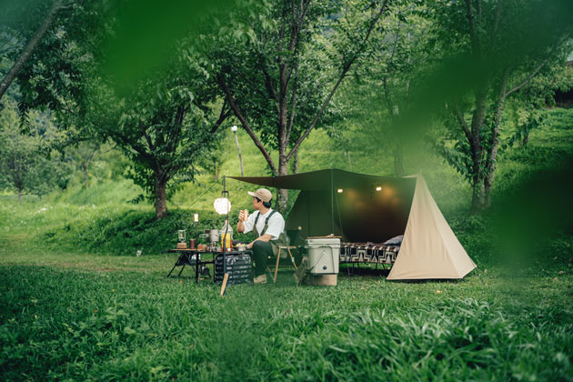 Glamorous Camping Experience for the Birthd