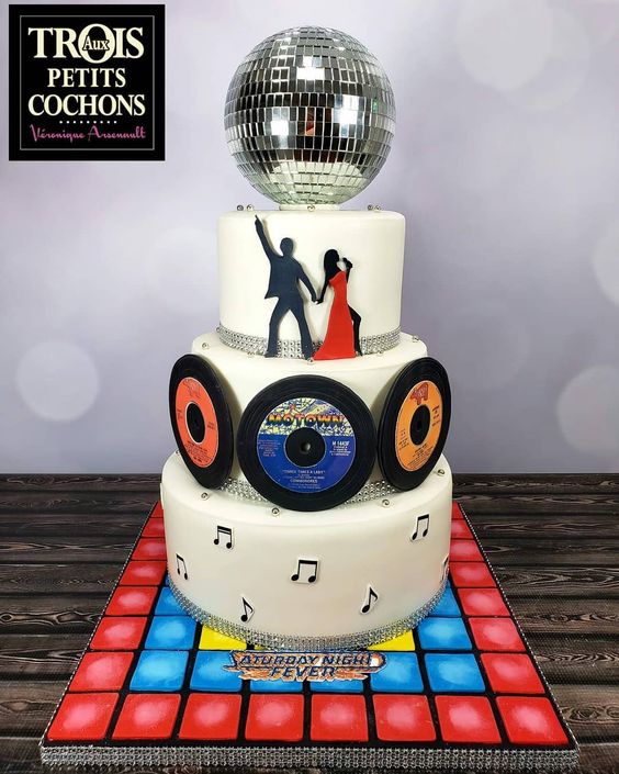 Saturday Night Fever Cake