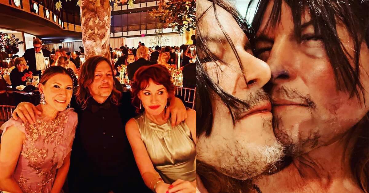Norman Reedus Does THIS with his Fiancée!!