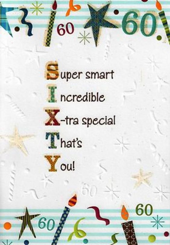 Memorable 60th Birthday Quotes