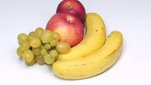 Fruits (Apples, Bananas, Grapes)