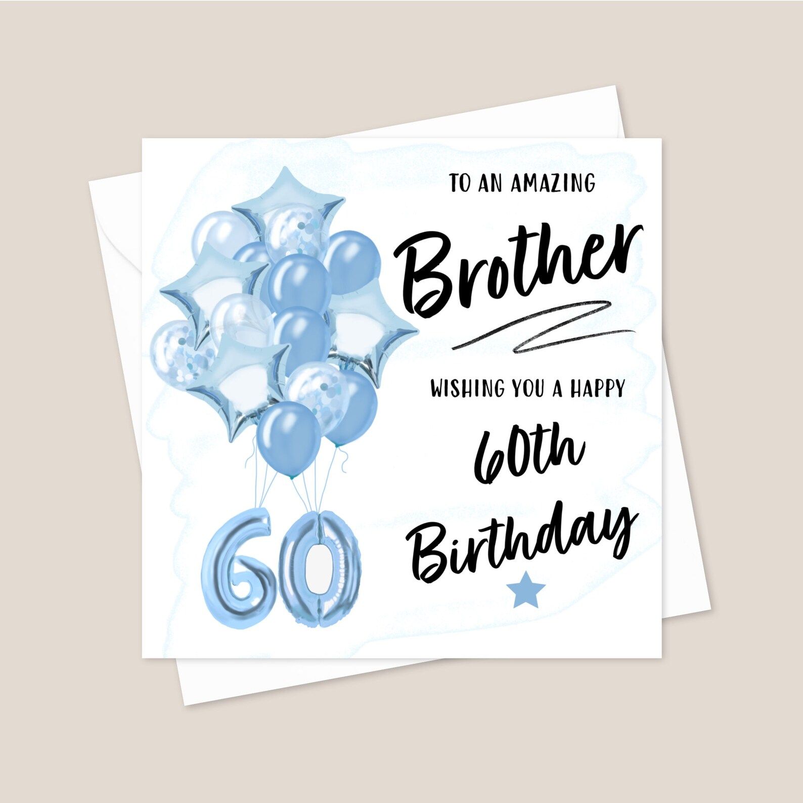 60th Birthday Wishes For Brother