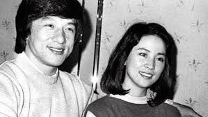 Jackie Chan and Joan Lin