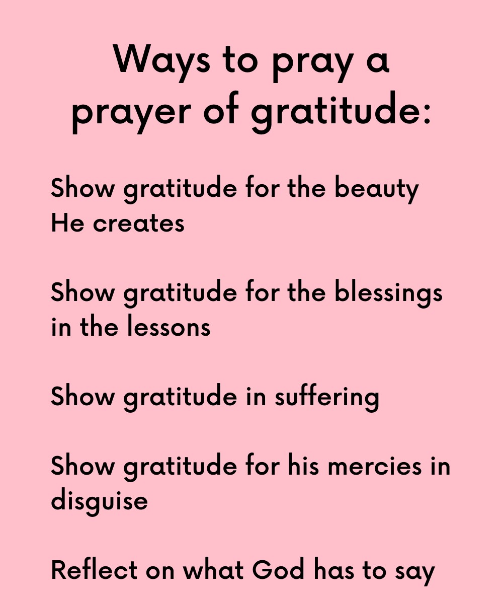 Expressing Gratitude and Faith