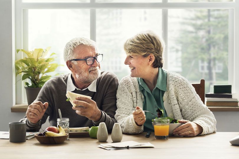 Breakfast for elderly