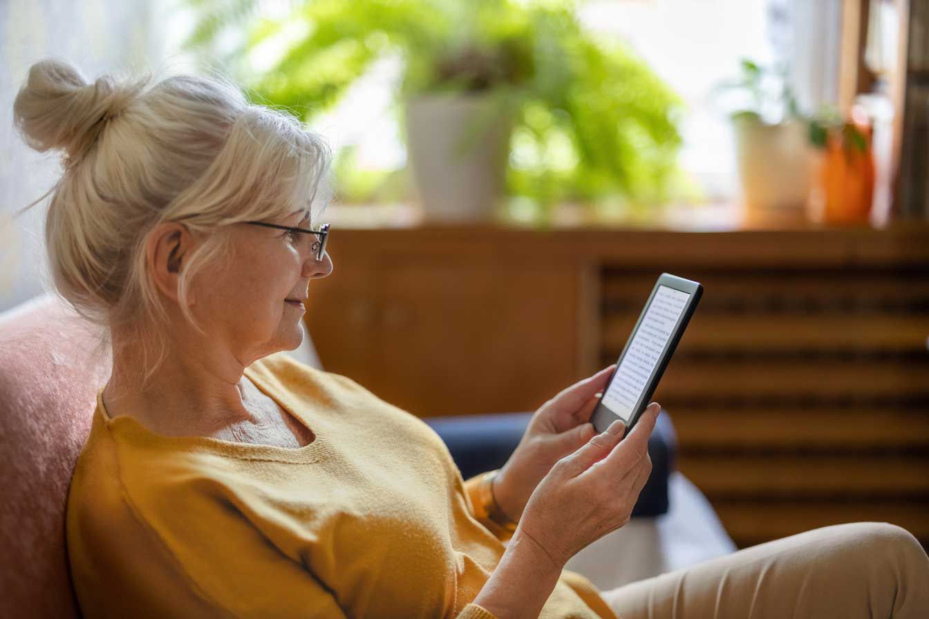 Tablet Loaded with E-Books