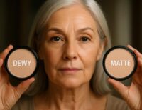 Dewy vs. Matte Makeup – What Works Best After 60